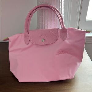 Longchamp Pink Tote Bag